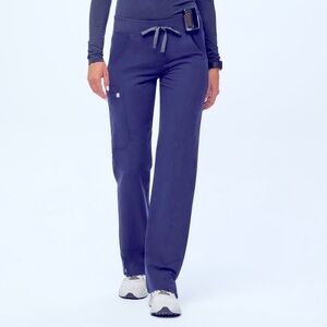 Deep purple Figs scrub bottoms